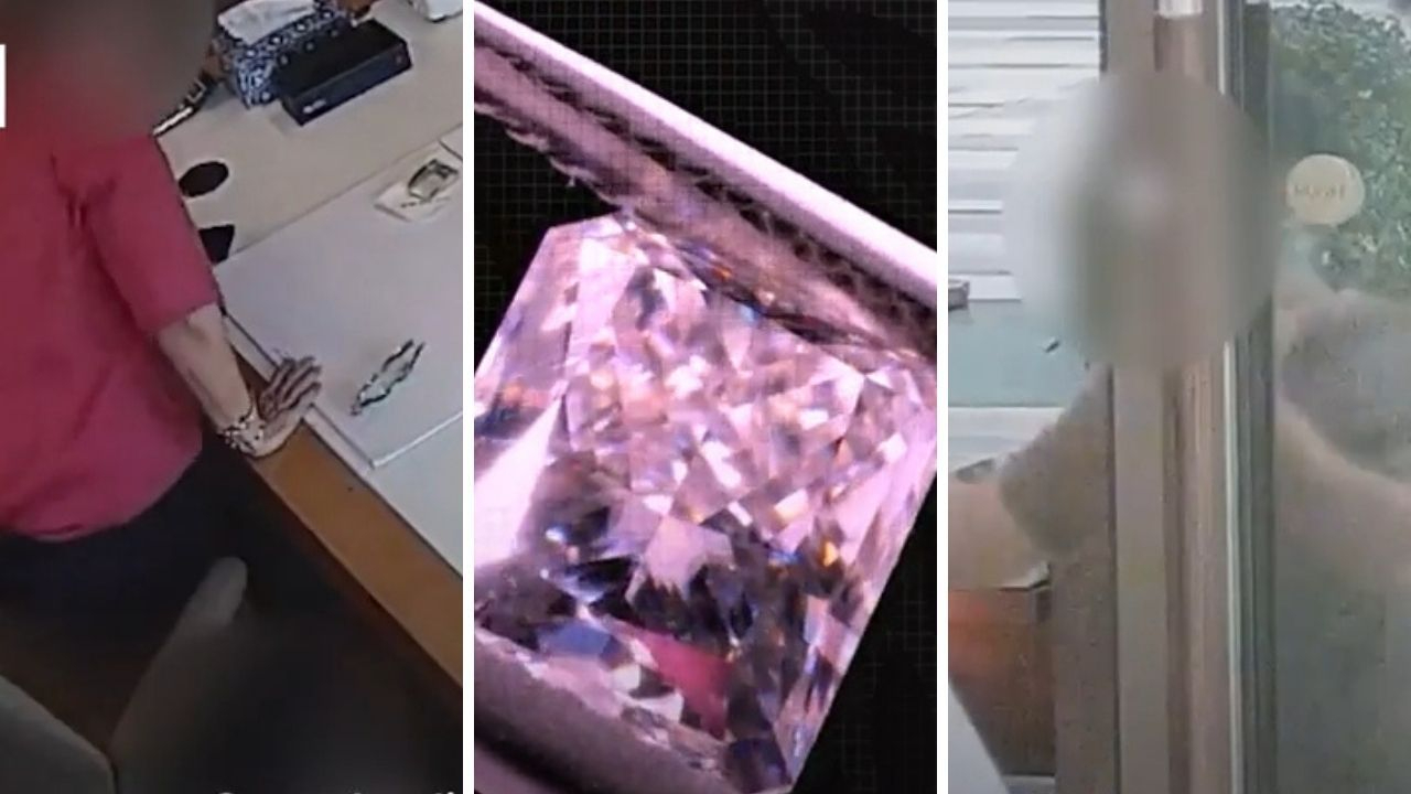 Nadir pembe elmas çalındı: Dubai polisi çeteyi yakaladı