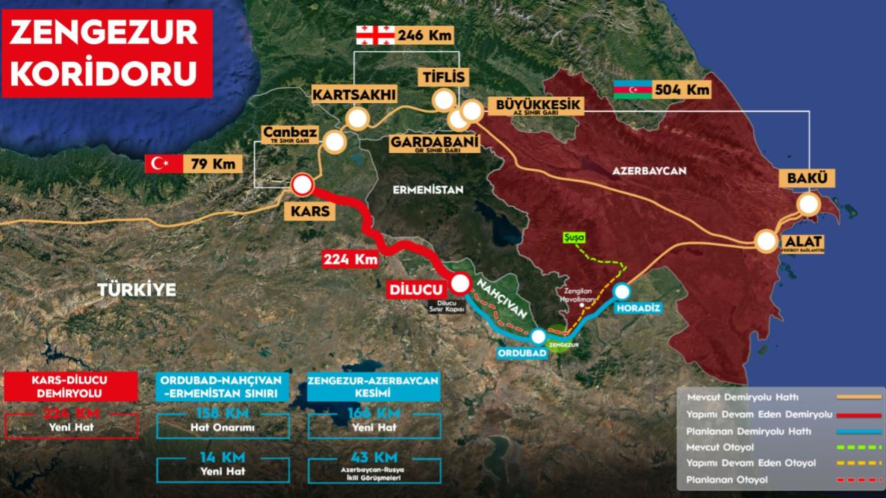 Kars-Iğdır Demir Yolu Hattı’nın temeli 22 Ağustos’ta