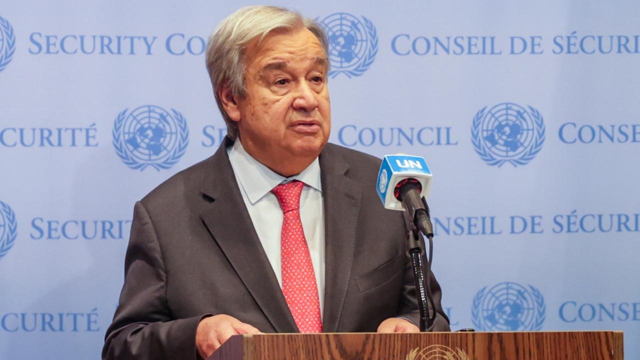 BM Genel Sekreteri Guterres, İsrail’in E1 projesini eleştirdi