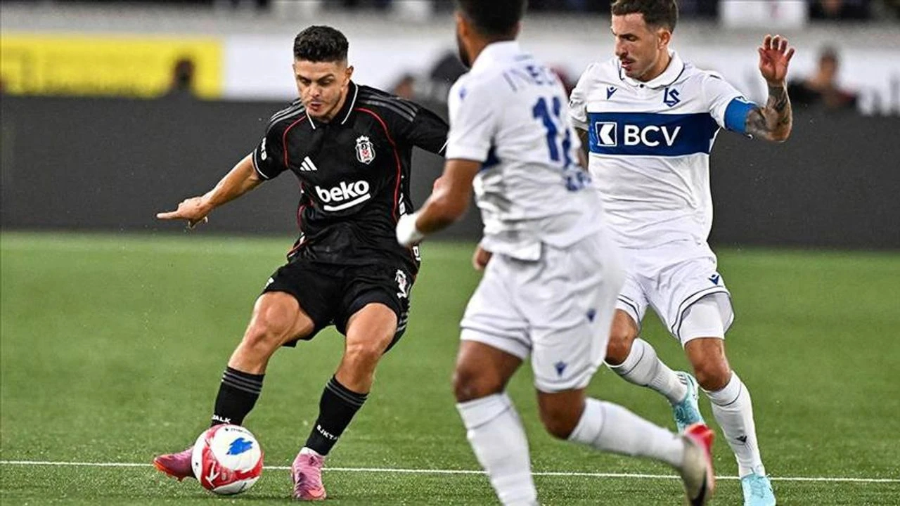 Beşiktaş, Lausanne deplasmanından beraberlikle döndü