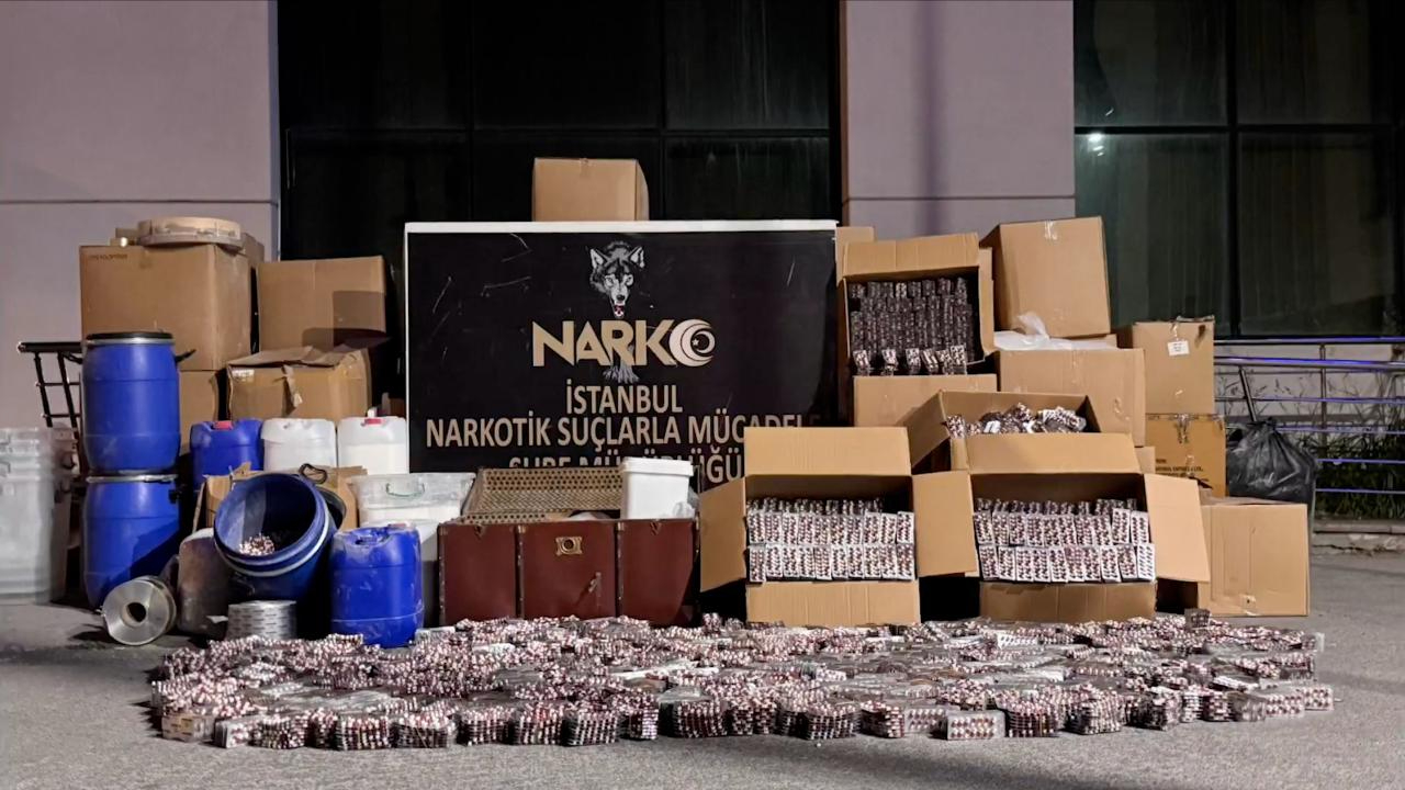 3 milyon uyuşturucu hap ele geçirildi: 9 gözaltı