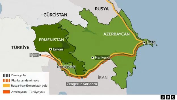 Kars-Dilucu hattıyla Zengezur Koridoru başlıyor