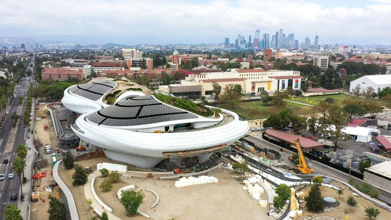 Los Angeles’ta fütüristik Lucas müzesi tamamlanmak üzere