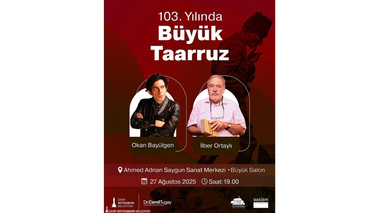 Okan Bayülgen ve İlber Ortaylı İzmir’de buluşuyor