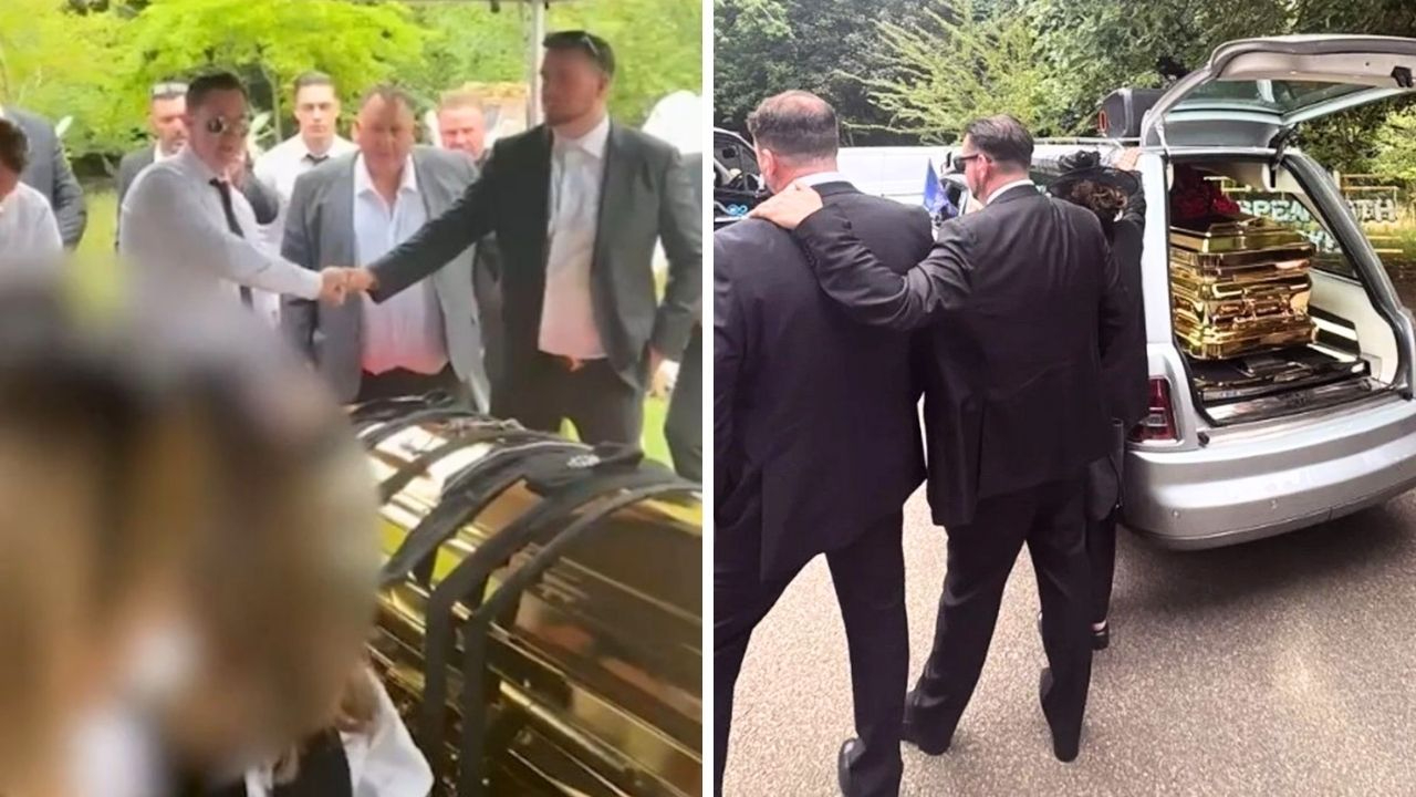 Roman kral altın tabutla toprağa verildi