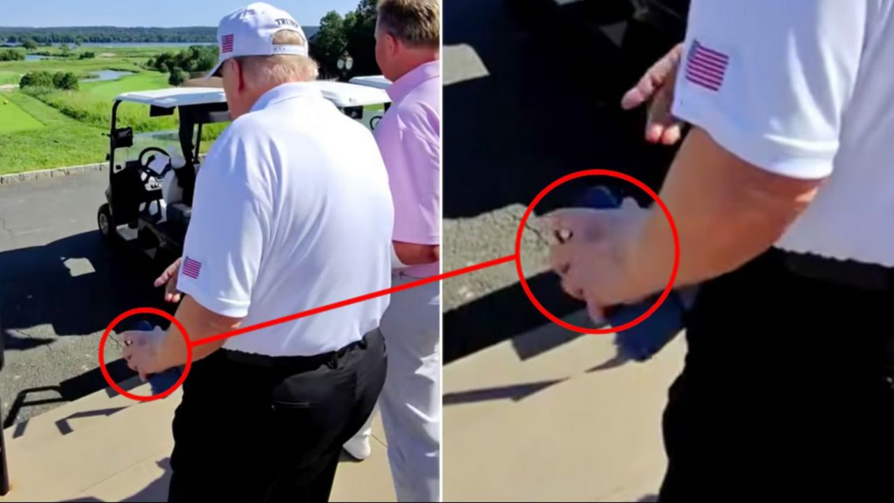 Trump’ın morlukları büyüyor: Golf sahasında dikkat çekti