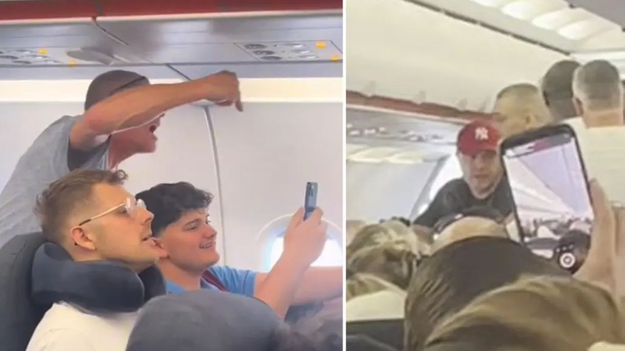 EasyJet uçağı tur attı, yolcu kokpit girişinde durduruldu