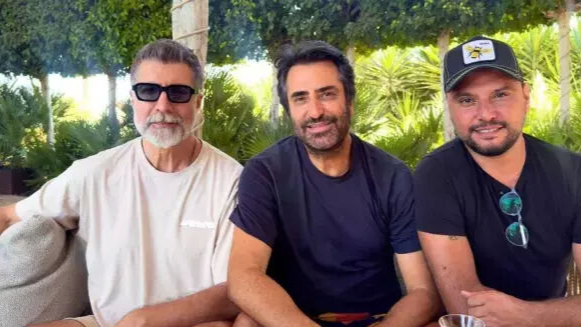 Mahsun, Alişan ve Özcan Deniz yıllar sonra bir arada