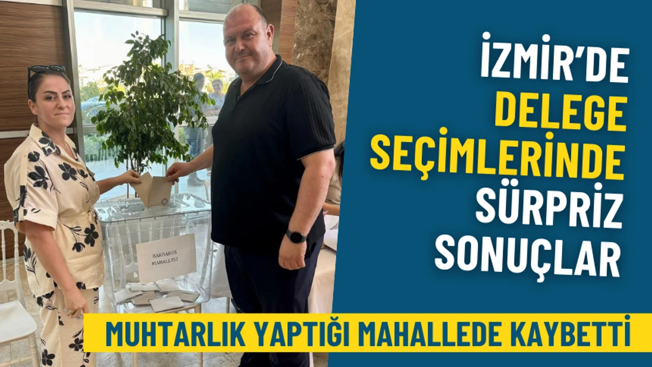 İzmir’de CHP delege seçimlerinde kırmızı liste önde