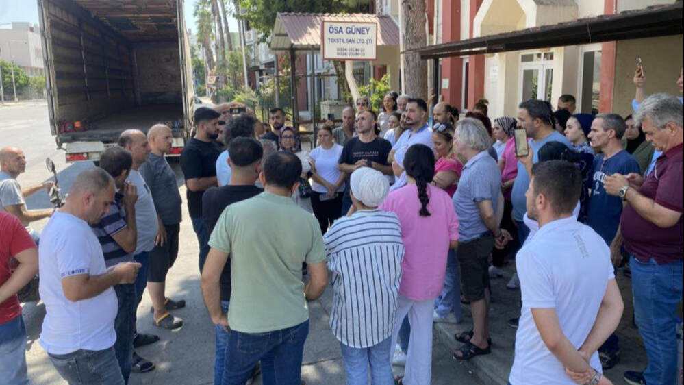 Mersin’de patron maaşları ödemeden kayıplara karıştı: 120 işçi mağdur