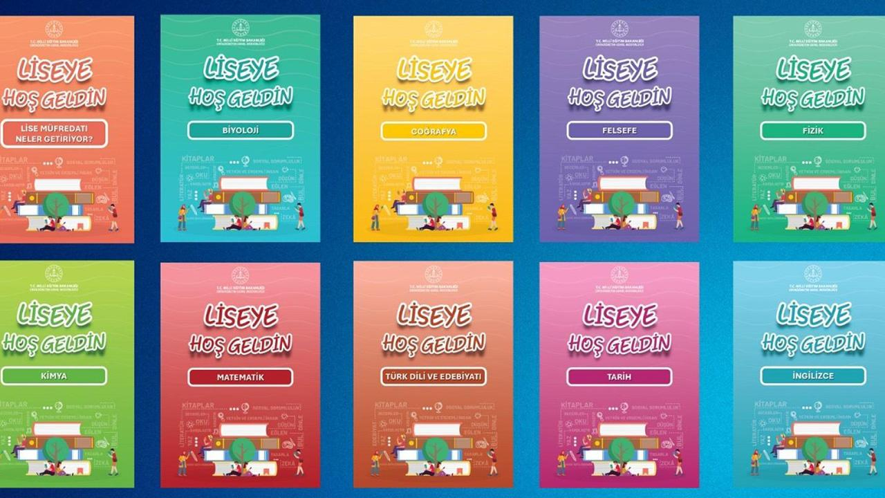 MEB’den 9. sınıflara “Liseye Hoş Geldin” kitapları