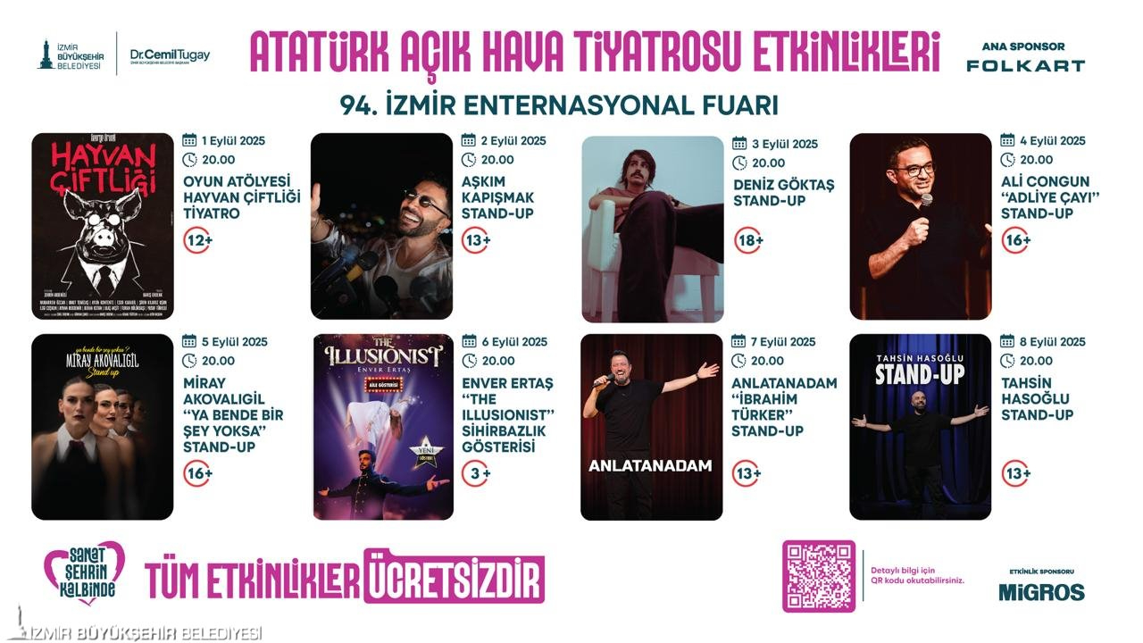İzmir Fuarı’nda sanat ve müzik dolu geceler
