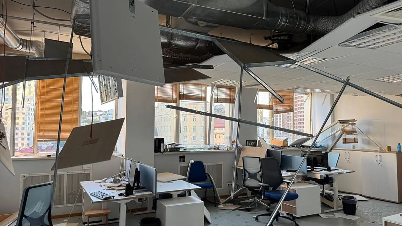 Kiev’de AB misyonu ağır hasar gördü