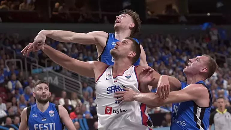 Sırbistan, Estonya’yı 98-64 ile farklı geçti