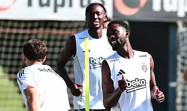 Beşiktaş’ta Ndidi ilk kez takımla sahada