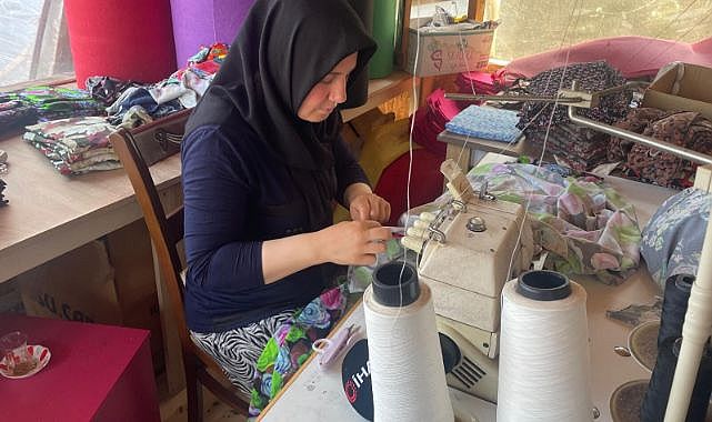 Bursa’da el emeği şalvarlara yoğun ilgi