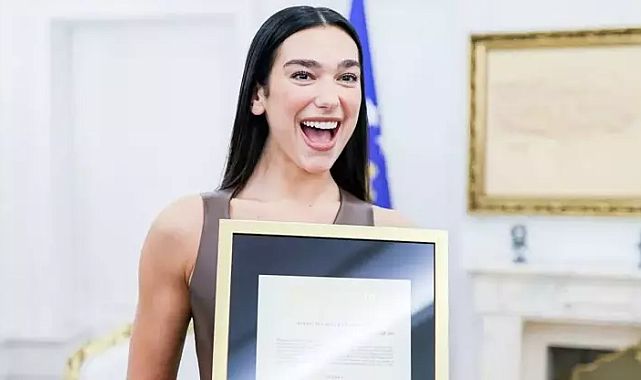 Dua Lipa, Kosova vatandaşlığı aldı