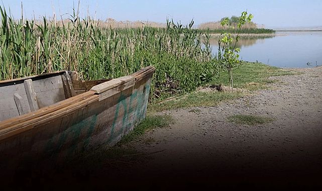 Eber Gölü kuruyor, kaçak su alımı durmalı