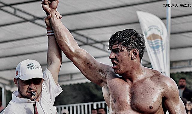 Eren Kalkan, Ulubeyler Yağlı Güreşleri şampiyonu oldu