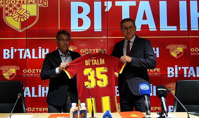 Göztepe, Bi&#039;Talih ile forma sırt sponsoru oldu