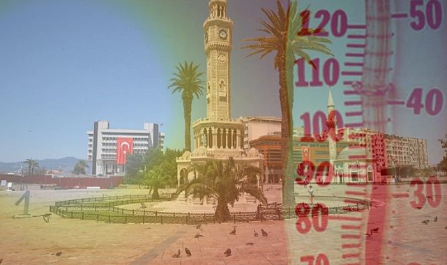 İzmir ilçelerinde beklenen sıcaklıklar