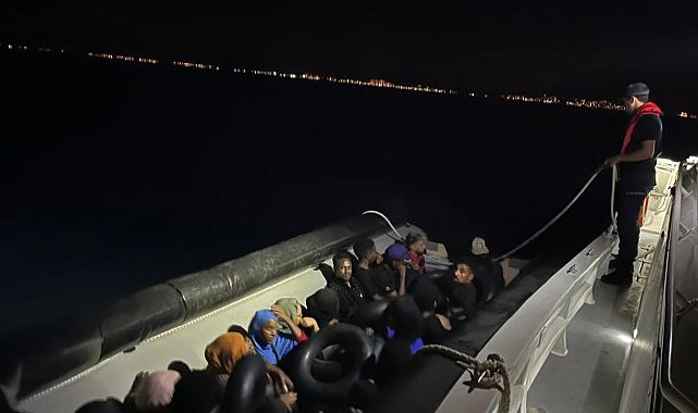 İzmir Kıyılarında 83 Düzensiz Göçmen Kurtarıldı