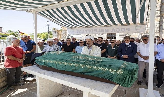 Kerem Dirim, son yolculuğuna Foça’da uğurlandı