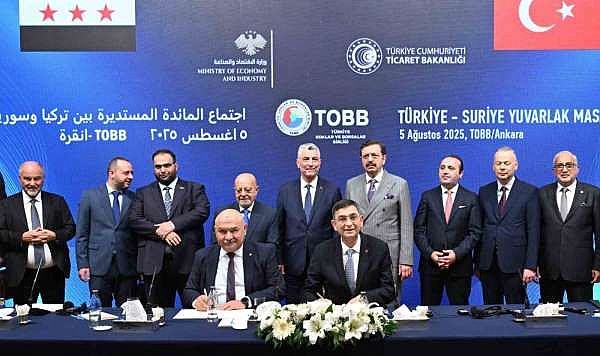 Türkiye-Suriye sanayi iş birliğinde yeni adım
