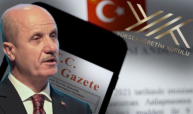 YÖK Başkanlığına yeniden Erol Özvar atandı