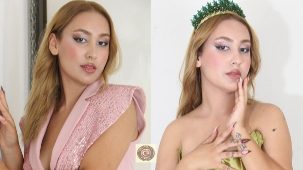 Güneş hem kamera önünde hem podyumda parlıyor