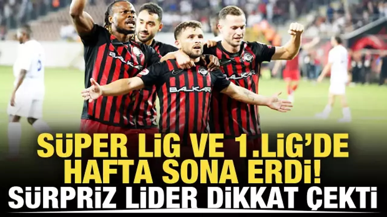 Süper Lig’de 4. hafta tamamlandı, Galatasaray lider