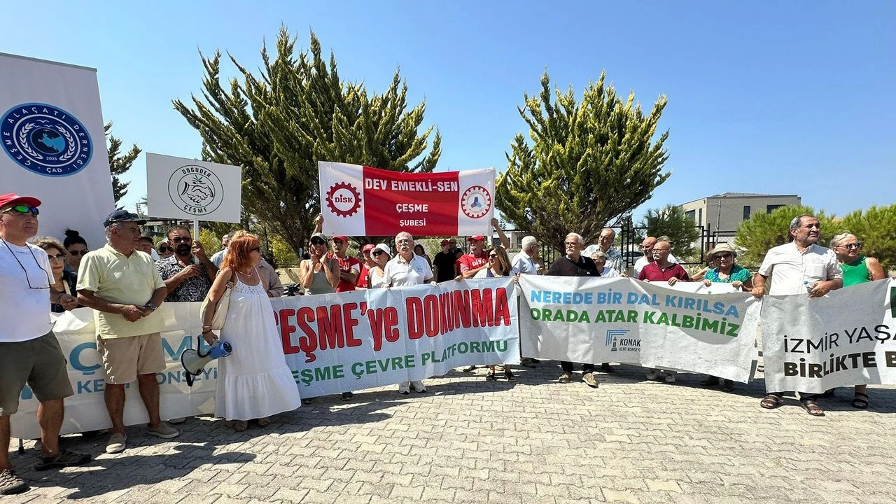 Çeşme’de Sabancı-GES toplantısı halk tepkisiyle ertelendi