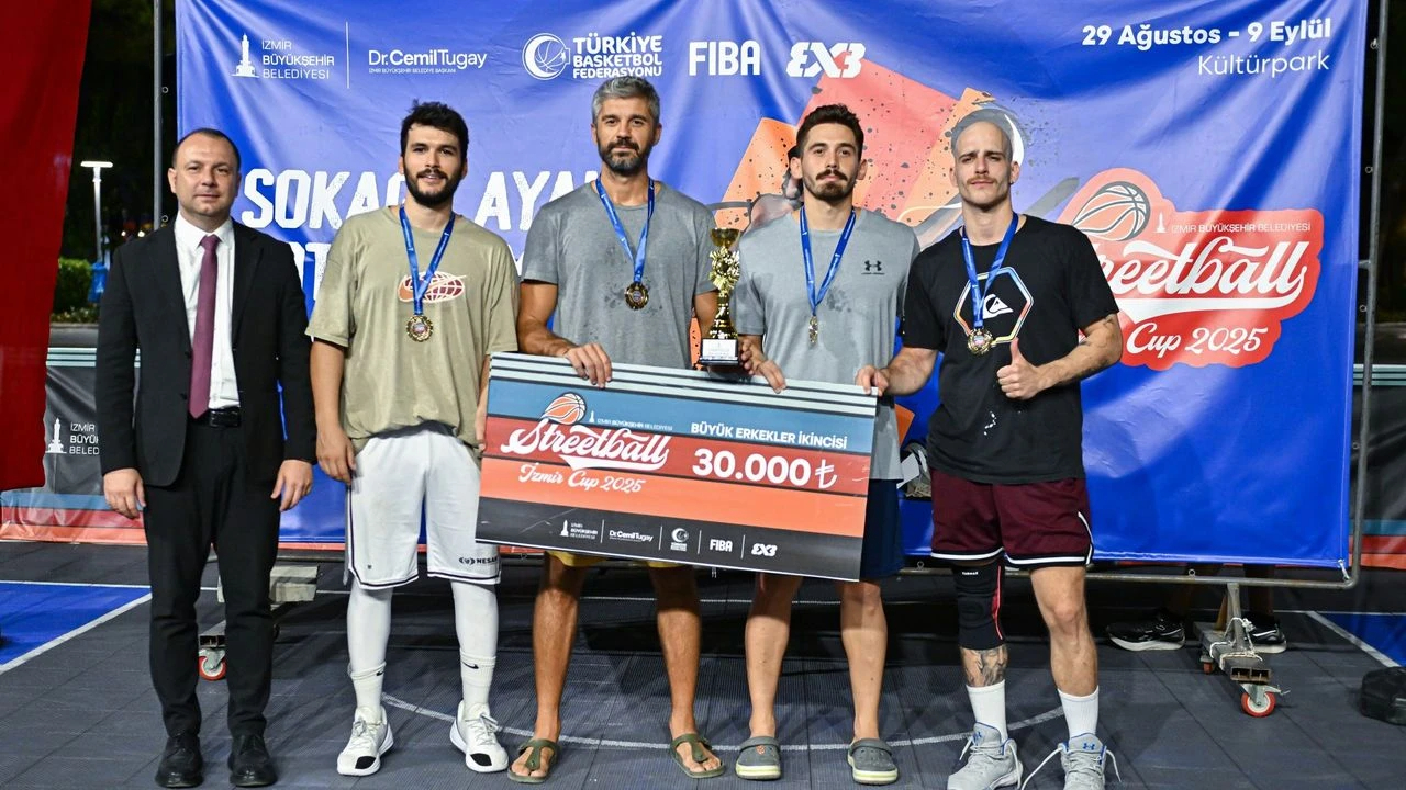 3x3 Streetball İzmir Cup 2025’te şampiyonlar belli oldu
