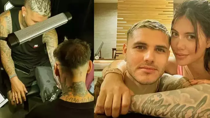 Mauro Icardi, Wanda Nara dövmesini kapattırdı