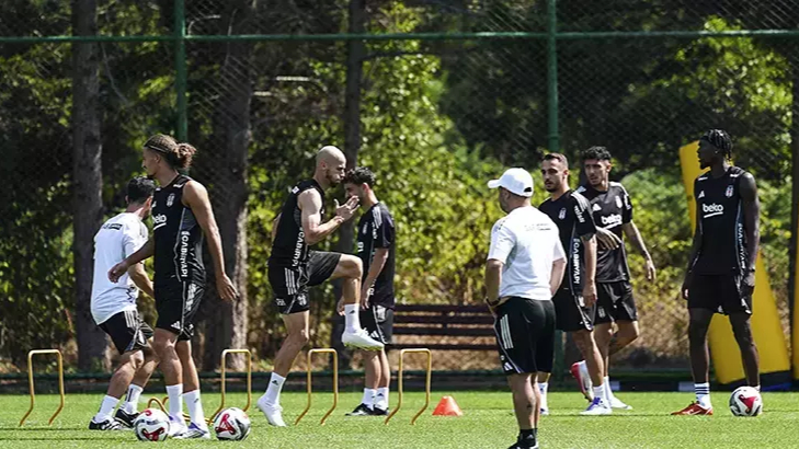 Beşiktaş’a 2 iyi haber! Antrenmana çıktılar
