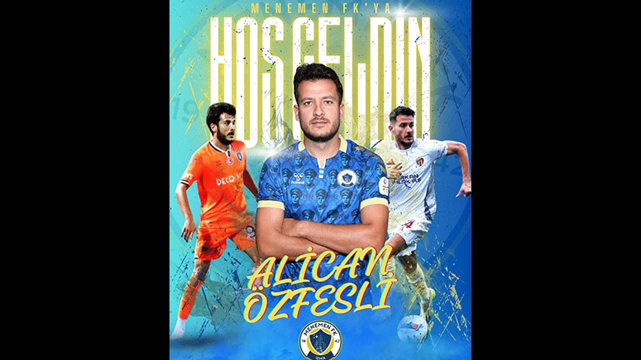 Menemen FK, Alican Özfesli’yi kadrosuna kattı
