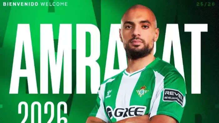 Sofyan Amrabat Real Betis’e kiralandı