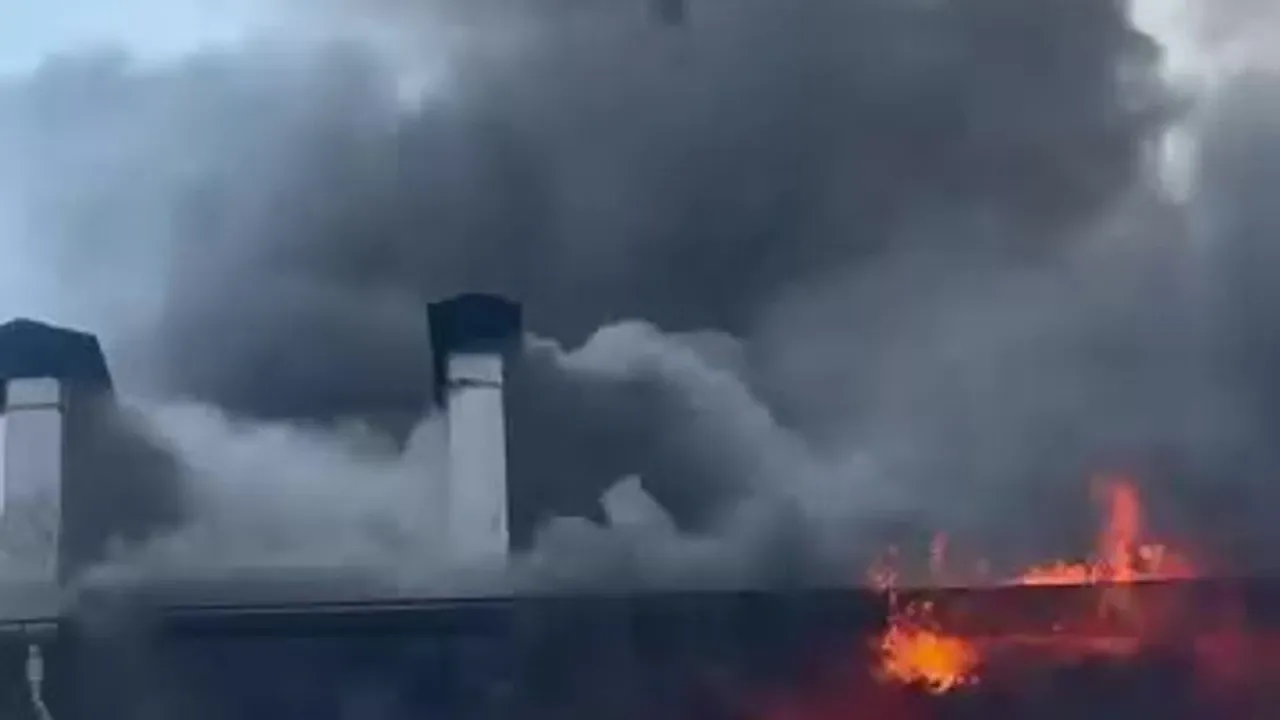 Pamukkale’de anne, canını hiçe sayıp çocuklarını kurtardı