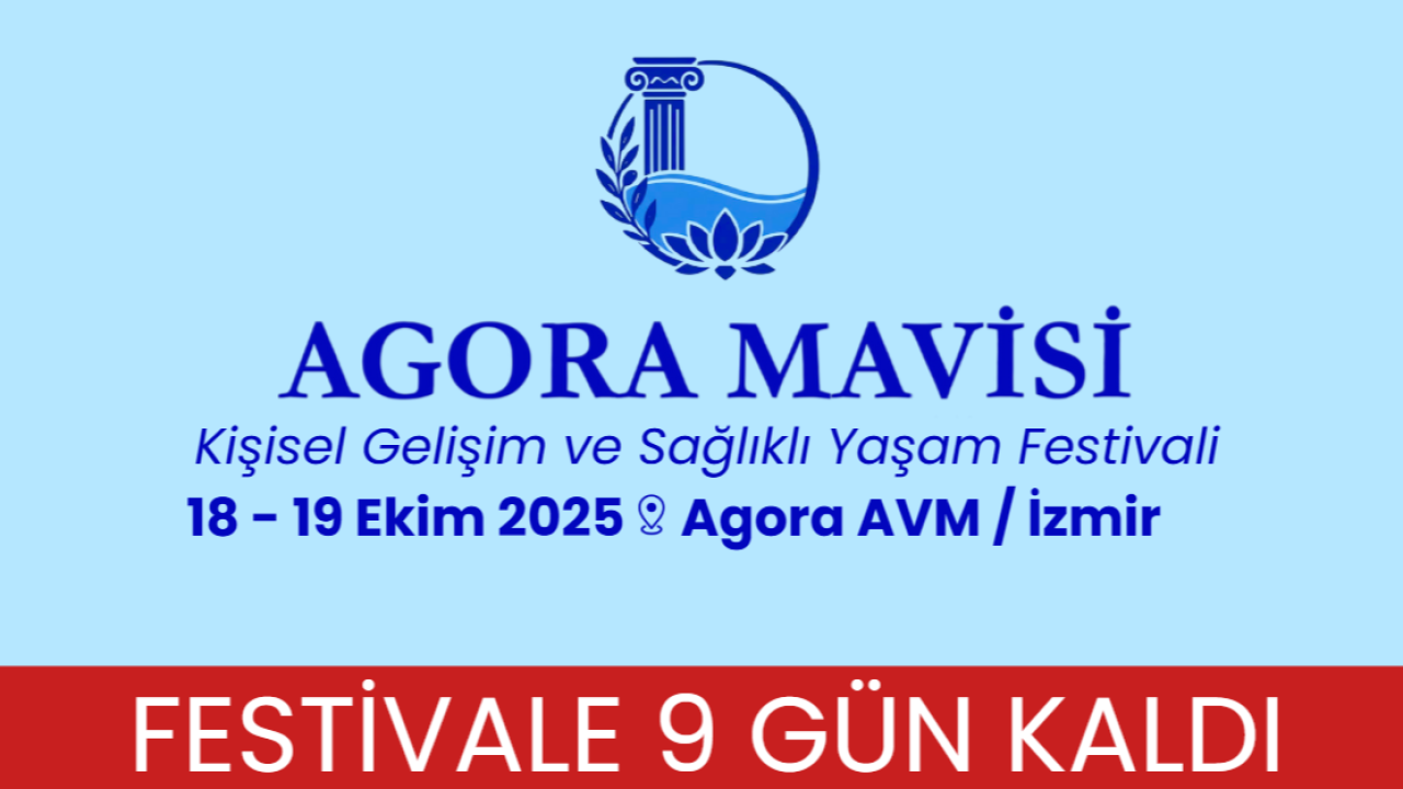 Agora Mavisi Festivali’ne 9 gün kaldı, İzmir’de başlıyor