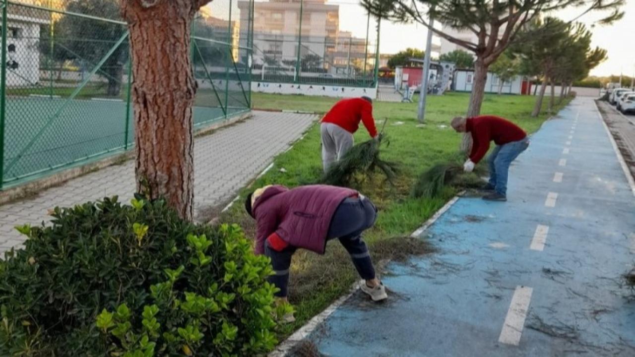 Menderes’te atıklar toplanıyor