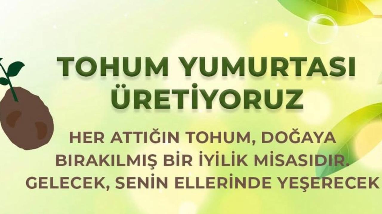 YEŞEREN UMUTLAR: BALÇOVA BELEDİYESİ VE EGE ORMAN VAKFIN&#039;DAN