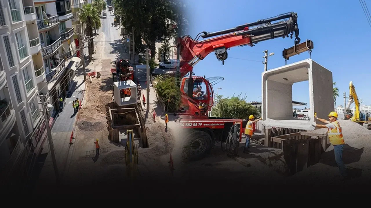 110 Milyon Euro’luk 3 dev proje ile İzmir’in altyapısı yenileniyor