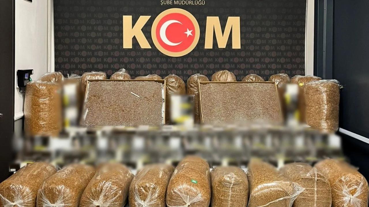 Afyonkarahisar&#039;da kaçak sigara baskını: 91 bin 400 makaron ele geçirildi