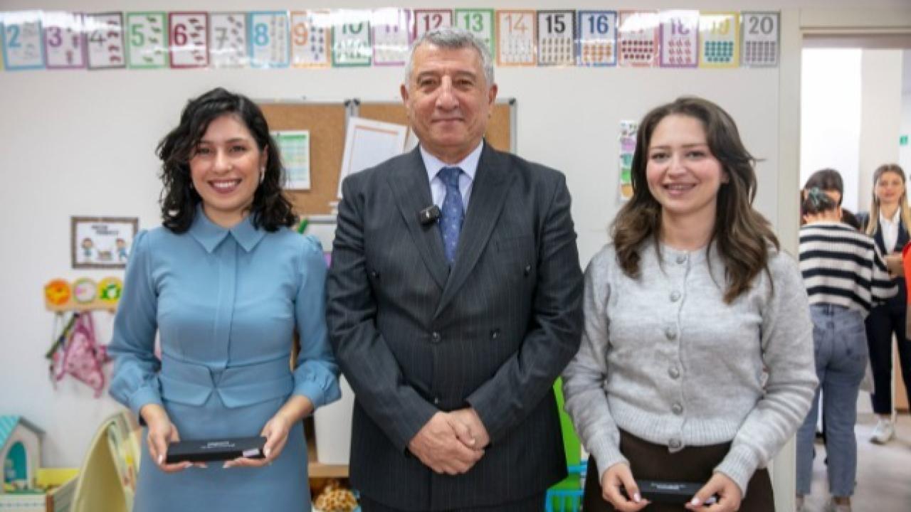 Başkan Günay&#039;dan Öğretmenler Günü&#039;nde öğretmenlere anlamlı hediye