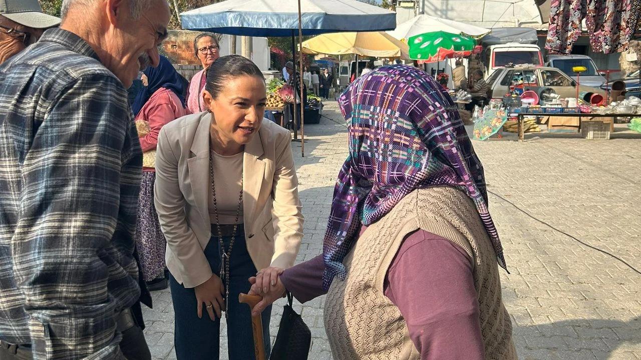 Başkan Sengel Çamlık Köyü&#039;nde vatandaşlarla buluştu
