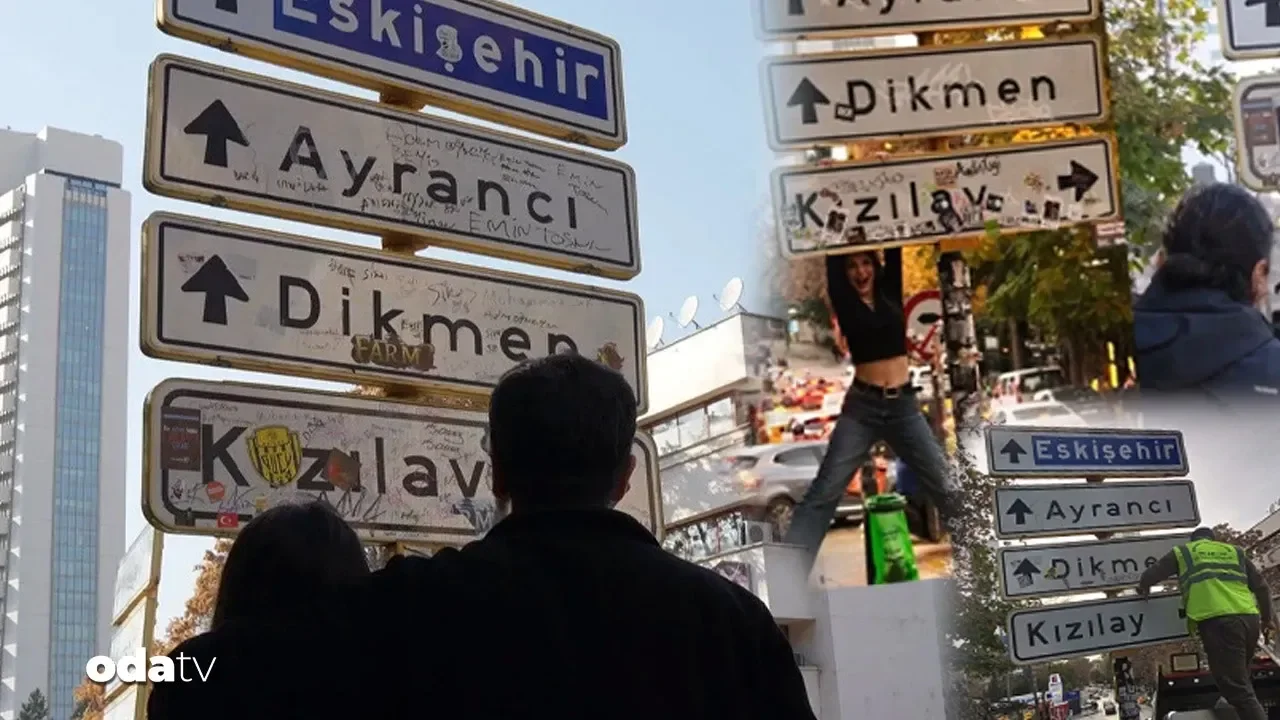 Bunu da gördük! &#039;Kızılay&#039; tabelası akımı sırasında kişi bıçaklandı