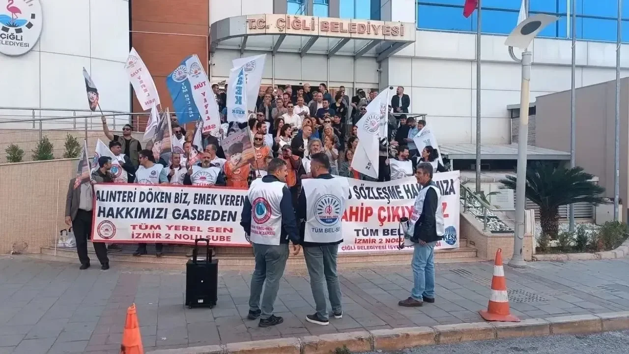 Çiğli&#039;deki TİS direnişi başarıyla sonuçlandı