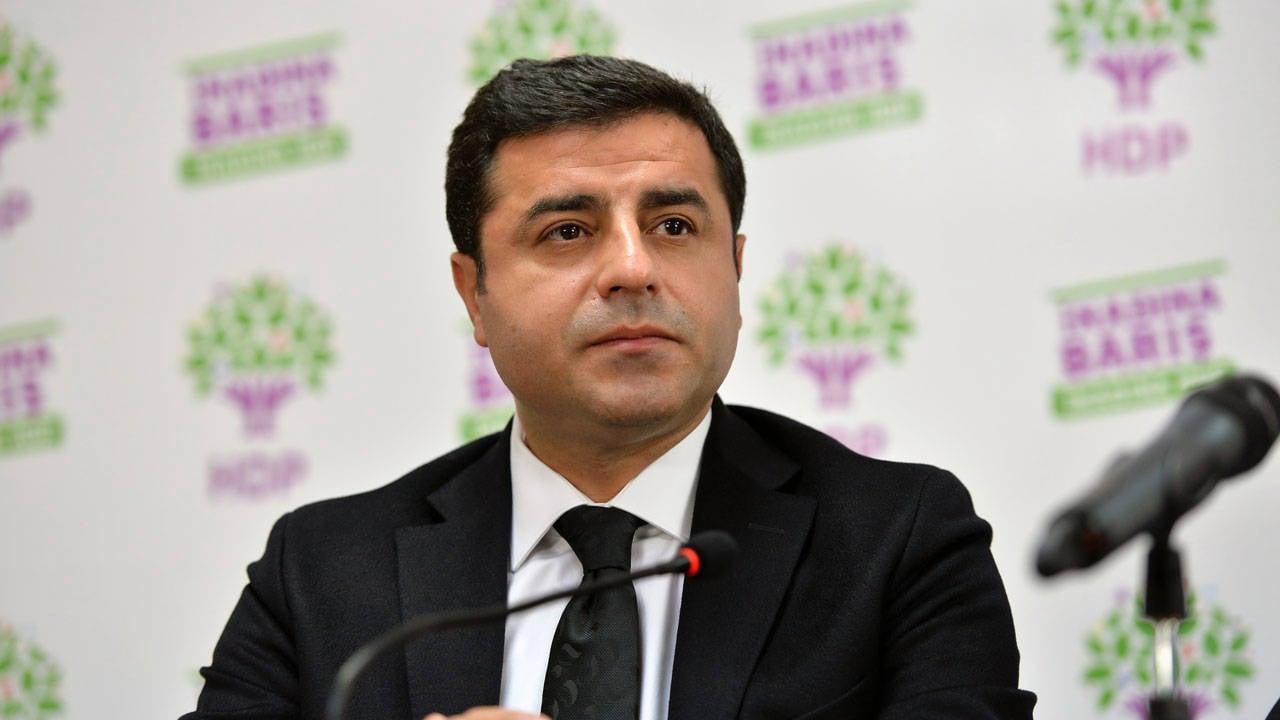 Demirtaş&#039;tan Erdoğan ve adaylıkla ilgili iddialara yanıt