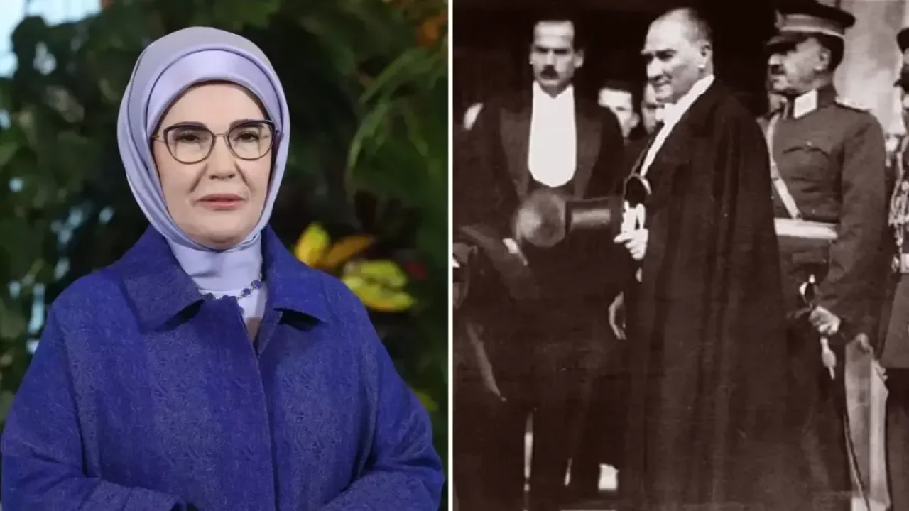 Emine Erdoğan'dan 10 Kasım mesajı