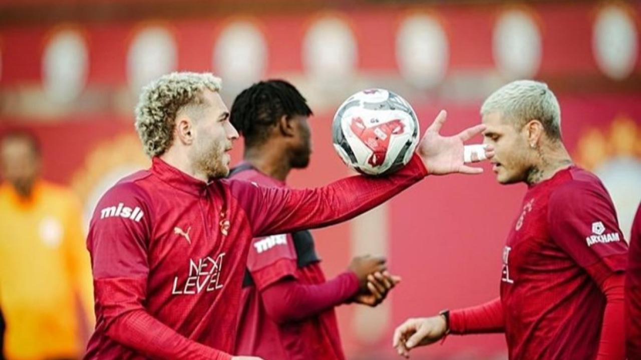 Galatasaray, Gençlerbirliği maçına yönelik antrenmanlarını gerçekleştirdi.